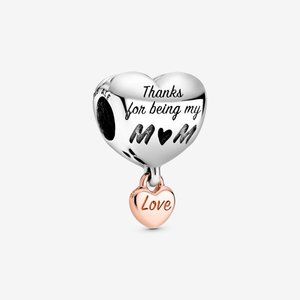 Pandora Love You Mum Heart Charm